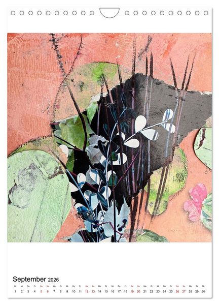 Produktbild: Poetische Miniaturen Florales (Wandkalender 2026 DIN A4 hoch), CALVENDO Monatskalender