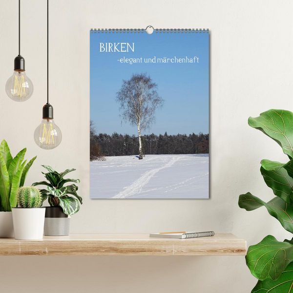 Produktbild: Birken - elegant und m&auml;rchenhaft (Wandkalender 2026 DIN A3 hoch), CALVENDO Monatskalender