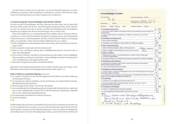 Produktbild: Grenzsteine der Entwicklung nach Michaelis. Manual