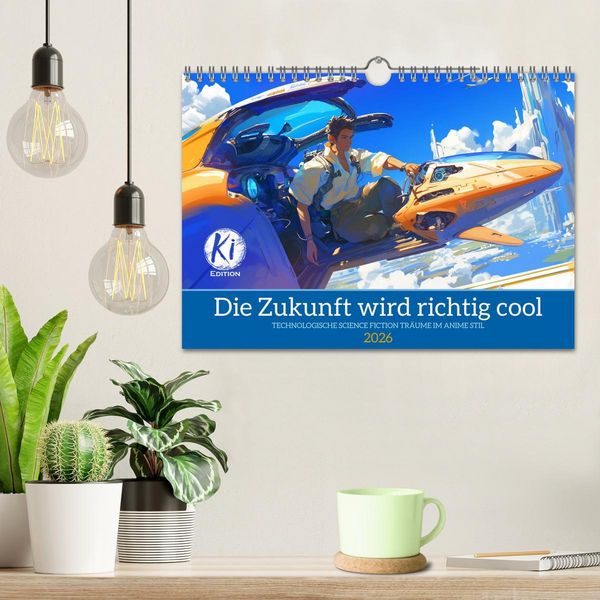 Produktbild: Die Zukunft wird richtig cool (Wandkalender 2026 DIN A4 quer), CALVENDO Monatskalender