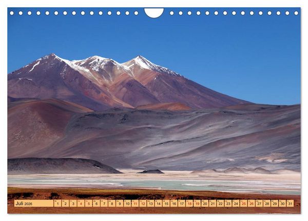 Produktbild: ATACAMA Wunder der Natur (Wandkalender 2026 DIN A4 quer), CALVENDO Monatskalender