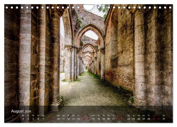 Produktbild: Toskana - sp&uuml;r den Sommer (Wandkalender 2026 DIN A4 quer), CALVENDO Monatskalender