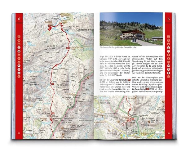 Produktbild: KOMPASS Wanderf&uuml;hrer Dolomiten H&ouml;henweg 1 bis 3, 71 Touren