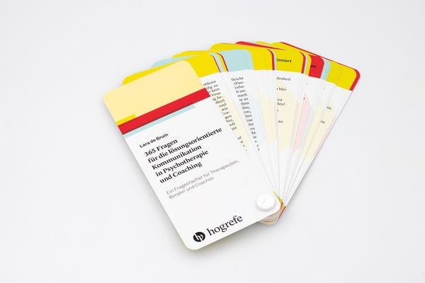 Produktbild: 365 Fragen für die lösungsorientierte Kommunikation in Psychotherapie und Coaching