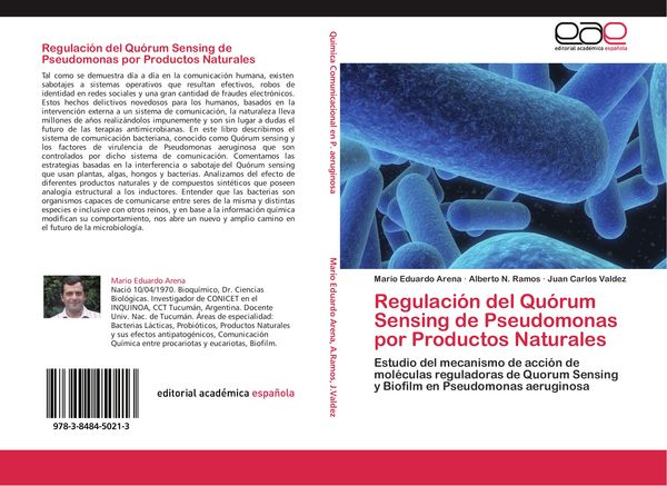 Produktbild: Regulaci&oacute;n del Qu&oacute;rum Sensing de Pseudomonas por Productos Naturales
