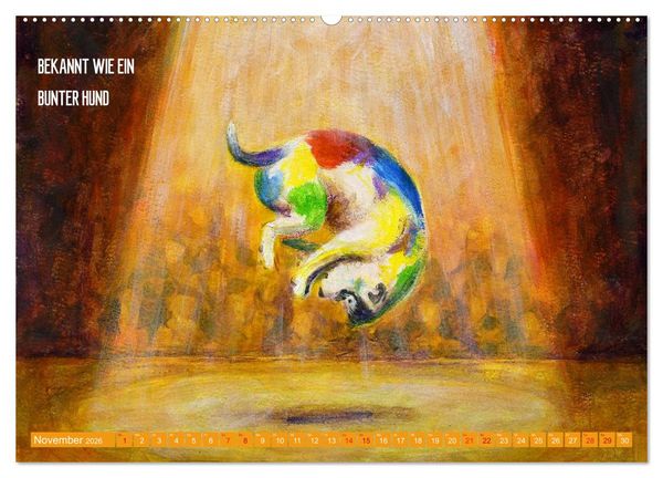 Produktbild: Sprichw&ouml;rter (hochwertiger Premium Wandkalender 2026 DIN A2 quer), Kunstdruck in Hochglanz