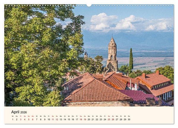 Produktbild: Der Kaukasus - Entdeckungen zwischen Asien und Europa (Wandkalender 2026 DIN A2 quer), CALVENDO Monatskalender
