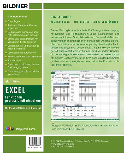Produktbild: Sonderausgabe: Excel Formeln und Funktionen professionell einsetzen