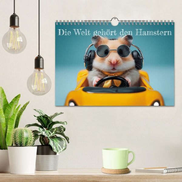 Produktbild: Die Welt geh&ouml;rt den Hamstern (Wandkalender 2027 DIN A4 quer), CALVENDO Monatskalender