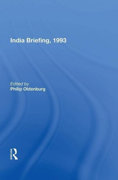 Produktbild: Oldenburg, P: India Briefing, 1993