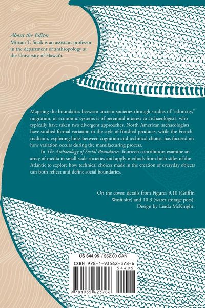 Produktbild: The Archaeology of Social Boundaries