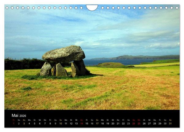 Produktbild: Wales Pembrokeshire - Natur im Fokus- (Wandkalender 2026 DIN A4 quer), CALVENDO Monatskalender