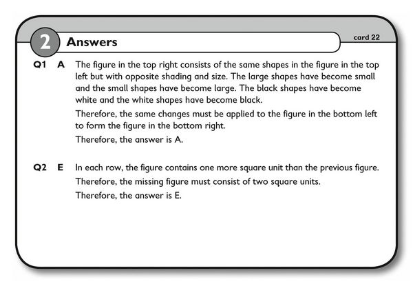 Produktbild: 11+ Non-Verbal Reasoning Flashcards
