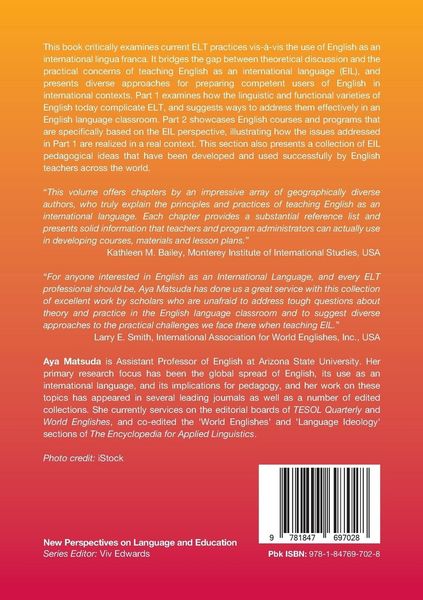 Produktbild: Principles and Practices of Teaching English as an International Language