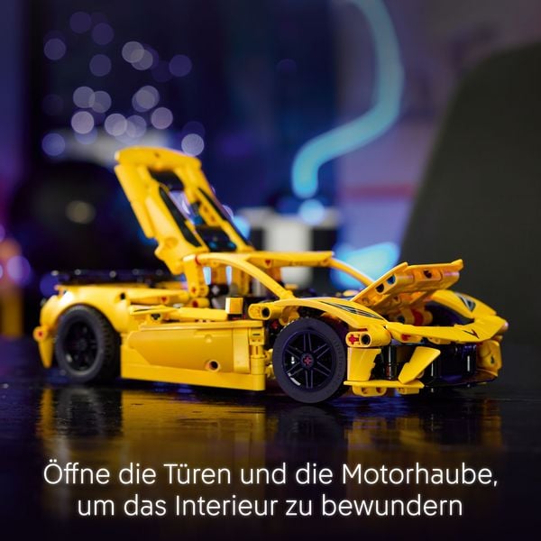 Produktbild: LEGO Technic Chevrolet Corvette Stingray - Spielzeug Sportwagen 42205