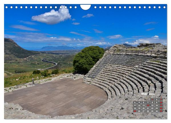Produktbild: Sizilien &ndash; von Cefal&ugrave; bis Trapani (Wandkalender 2026 DIN A4 quer), CALVENDO Monatskalender
