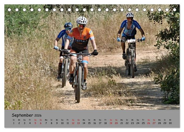 Produktbild: Liebe zum Fahrrad (Tischkalender 2026 DIN A5 quer), CALVENDO Monatskalender
