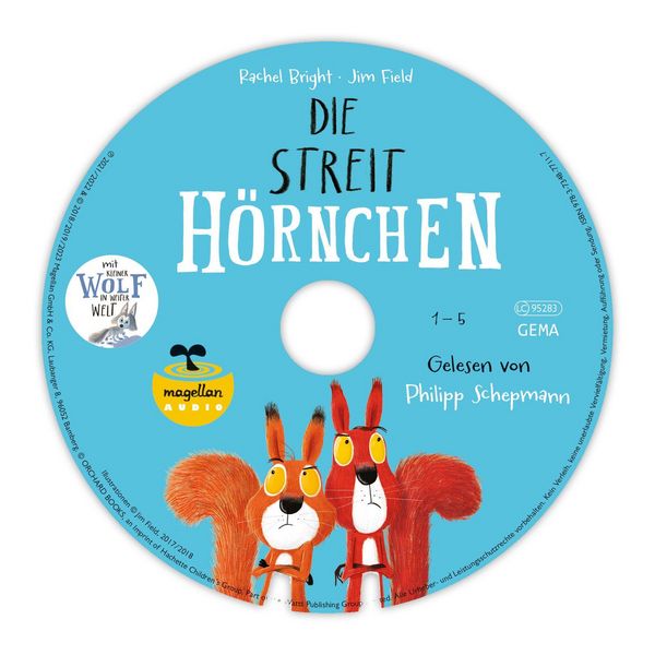 Produktbild: Die Streith&ouml;rnchen / Kleiner Wolf in weiter Welt (Audio-CD)
