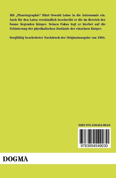 Produktbild: Planetographie