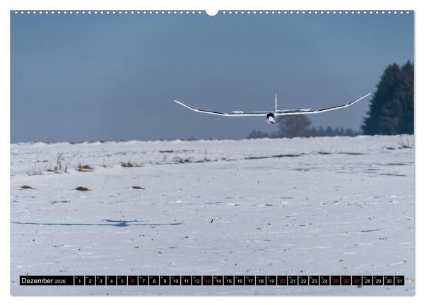 Produktbild: Modellflugkalender 2026 (Wandkalender 2026 DIN A2 quer), CALVENDO Monatskalender