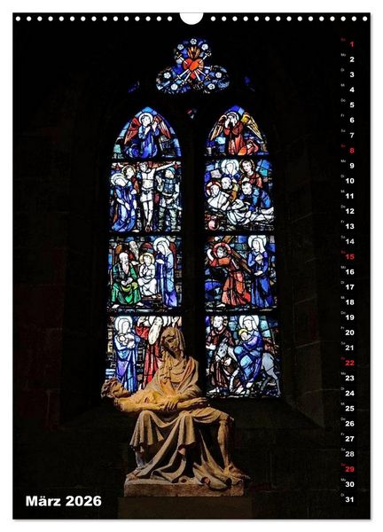 Produktbild: Esslingen in Hochform (Wandkalender 2026 DIN A3 hoch), CALVENDO Monatskalender