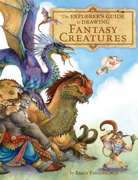Produktbild: The Explorer's Guide to Drawing Fantasy Creatures