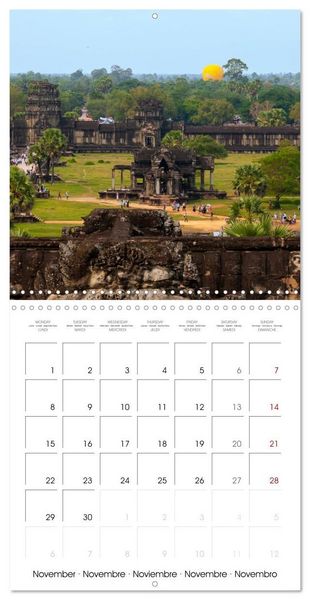 Produktbild: ANGKOR, TEMPLE IN THE JUNGLE (Wall Calendar 2027 12 &times; 12 Inch) CALVENDO 12 Month Wall Calendar