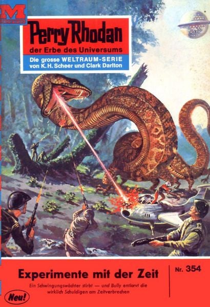 Produktbild: Perry Rhodan 354: Experimente mit der Zeit