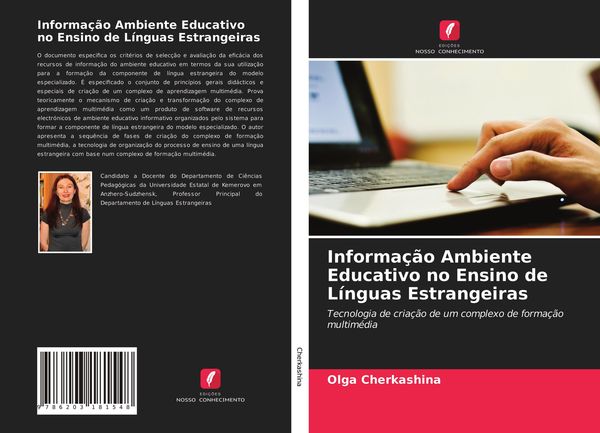 Informação Ambiente Educativo no Ensino de Línguas Estrangeiras, Taschenbuch von Olga Cherkashina, Edições Nosso Conhecimento, 9786203181548