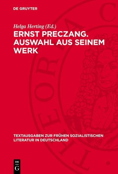 Produktbild: Ernst Preczang. Auswahl aus seinem Werk