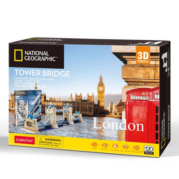 CUBICFUN - 3D Puzzle Tower Bridge 120 Teile