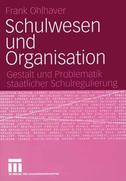 Produktbild: Schulwesen und Organisation