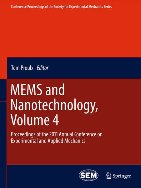 Produktbild: MEMS and Nanotechnology, Volume 4