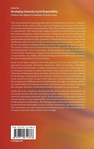 Produktbild: Developing University Social Responsibility