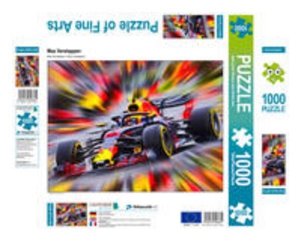 CALVENDO Puzzle Max Verstappen | 1000 Teile Lege-Größe 64x48cm Foto-Puzzle für glückliche Stunden