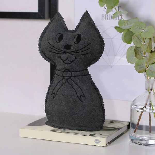 Produktbild: Raumentfeuchter Mod. Katze, 2er Set, schwerer T&uuml;rstopper