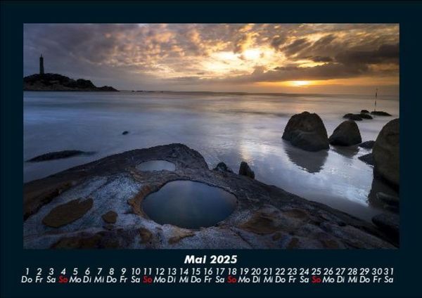 Produktbild: Landschaftskalender 2025 Fotokalender DIN A5