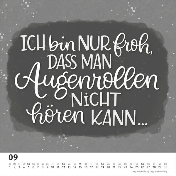 Produktbild: Funny Quotes im Quadrat 2027