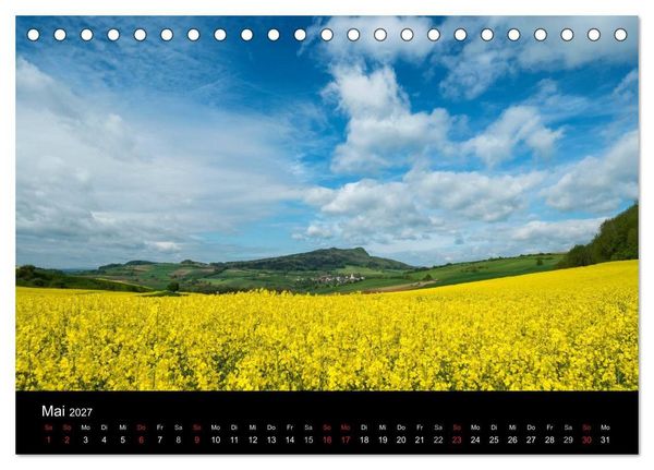 Produktbild: Vulkanlandschaft Hegau 2027 (Tischkalender 2027 DIN A5 quer), CALVENDO Monatskalender