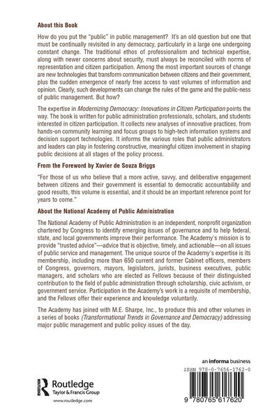 Produktbild: Modernizing Democracy