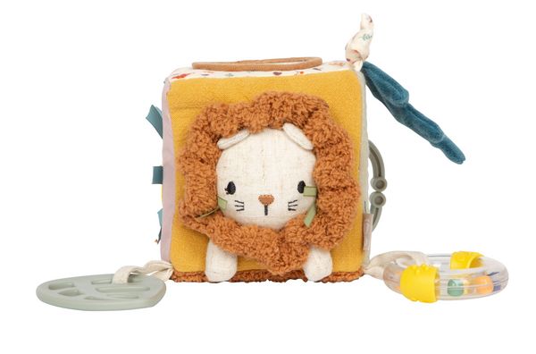 Produktbild: Babyspielzeug Spielw&uuml;rfel aus Stoff "Little Lion