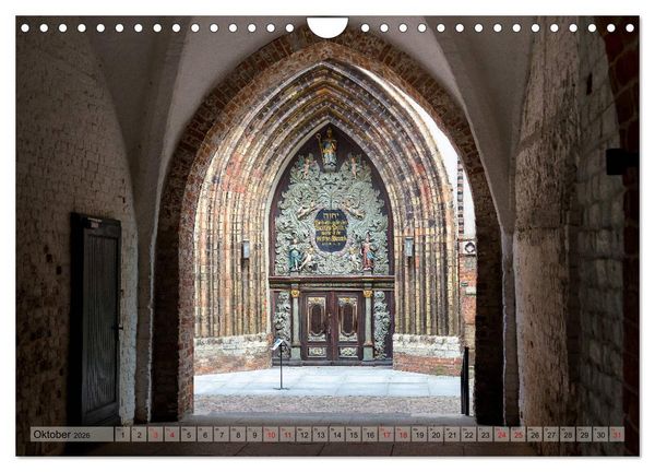 Produktbild: Ein Bummel durch die Hansestadt Stralsund (Wandkalender 2026 DIN A4 quer), CALVENDO Monatskalender