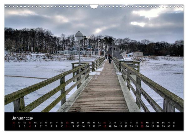 Produktbild: Impressionen von der Insel Usedom (Wandkalender 2026 DIN A3 quer), CALVENDO Monatskalender