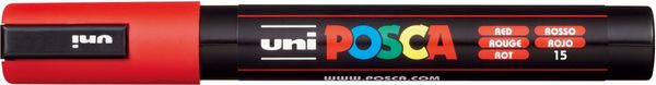 Produktbild: uni-ball Marker uni POSCA PC-5M rot