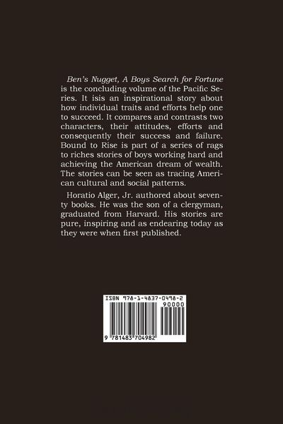 Produktbild: Ben's Nugget, a Boys Search for Fortune