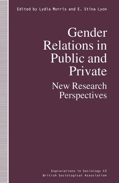 Produktbild: Gender Relations in Public and Private
