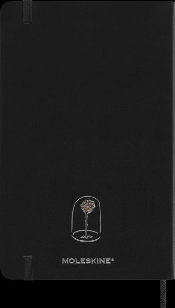 Produktbild: Moleskine der kleine Prinz Notizbuch schwarz in limitierter Auflage, undatierter Wochen-Monatskalender
