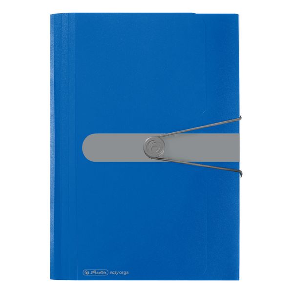 Produktbild: Herlitz F&auml;chermappe A4 PP 12 F&auml;cher, Blau