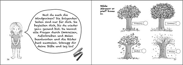 Produktbild: Wilma und die Windpocken - Das Bilder-Erz&auml;hlbuch f&uuml;r Kinder, die Windpocken haben oder mehr dar&uuml;ber wissen wollen