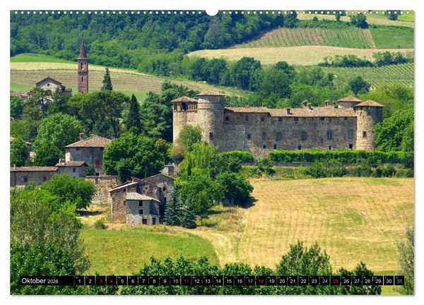 Produktbild: Emilia-Romagna (Wandkalender 2026 DIN A2 quer), CALVENDO Monatskalender